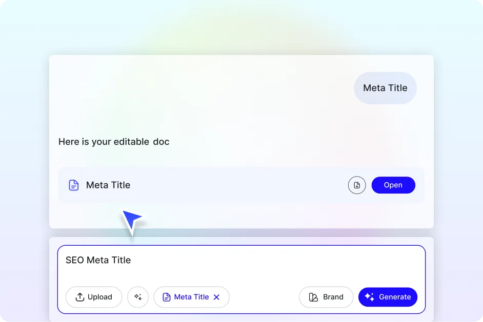 Free AI Meta Title Generator, Online Title Optimization Tool
